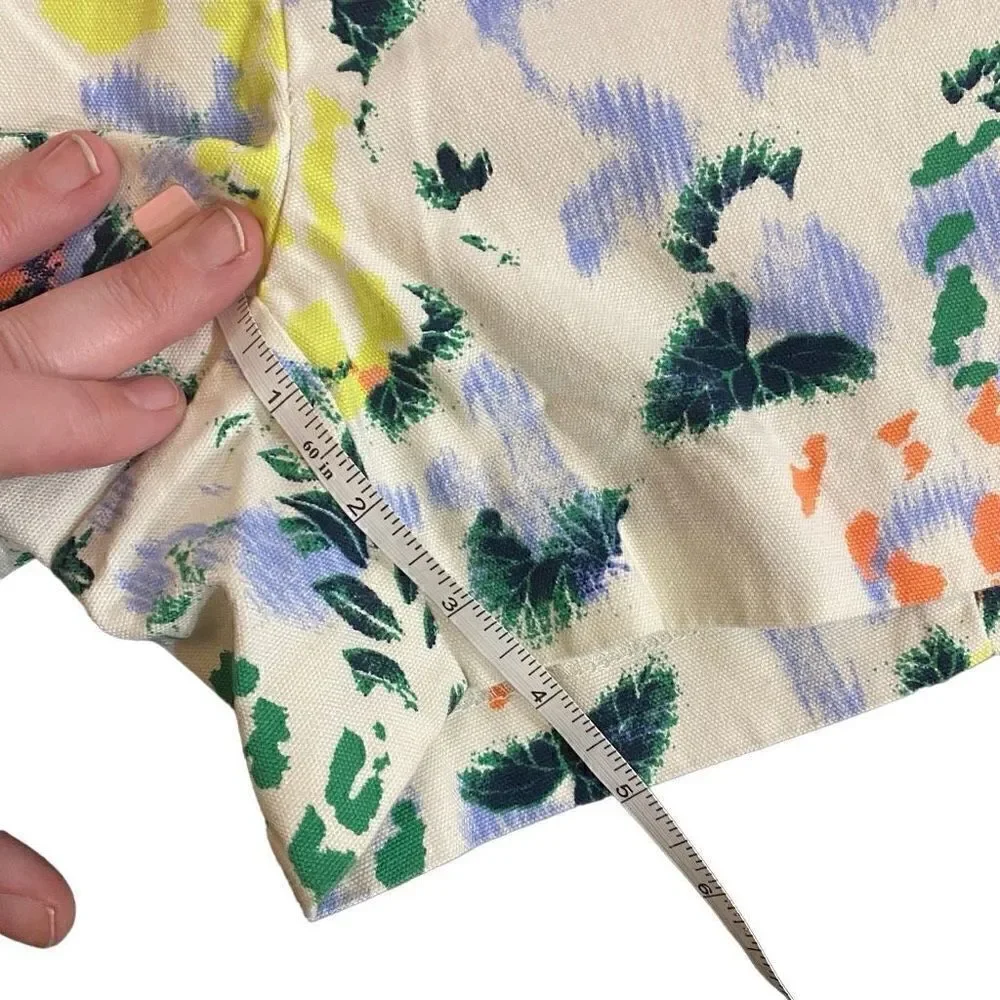 Gap size 2 floral shorts orange flowers